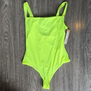 NWT - Fits Everybody Square Neck Bodysuit